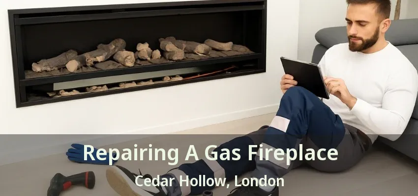 Repairing A Gas Fireplace Cedar Hollow, London - ON Repairing A Gas Fireplace Cedar Hollow, London - ON