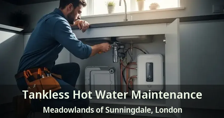 Tankless Hot Water Maintenance Meadowlands of Sunningdale, London - ON Tankless Hot Water Maintenance Meadowlands of Sunningdale, London - ON