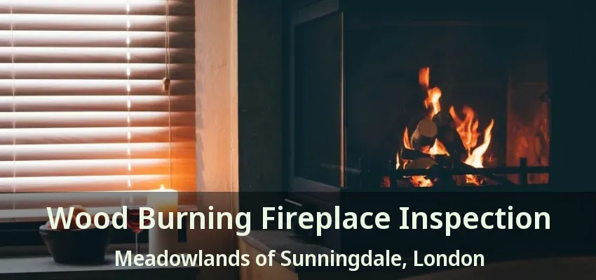 Wood Burning Fireplace Inspection Meadowlands of Sunningdale, London - ON Wood Burning Fireplace Inspection Meadowlands of Sunningdale, London - ON