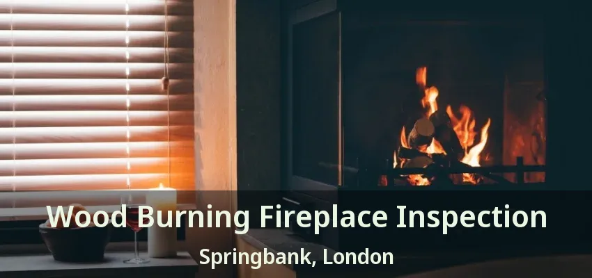 Wood Burning Fireplace Inspection Springbank, London - ON Wood Burning Fireplace Inspection Springbank, London - ON